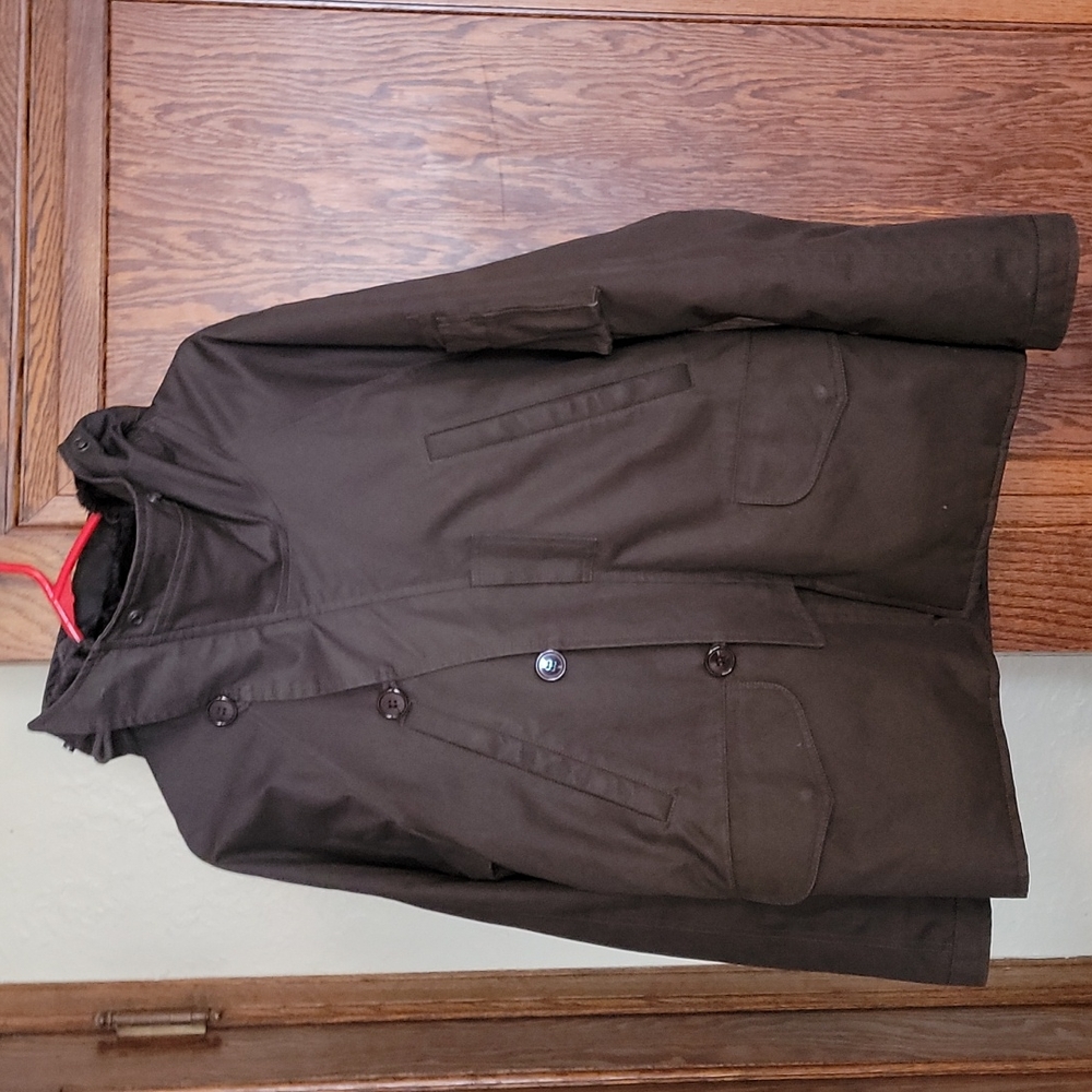 LAD MUSICIAN Light Winter Jacket With Hood Sz S JAPAN